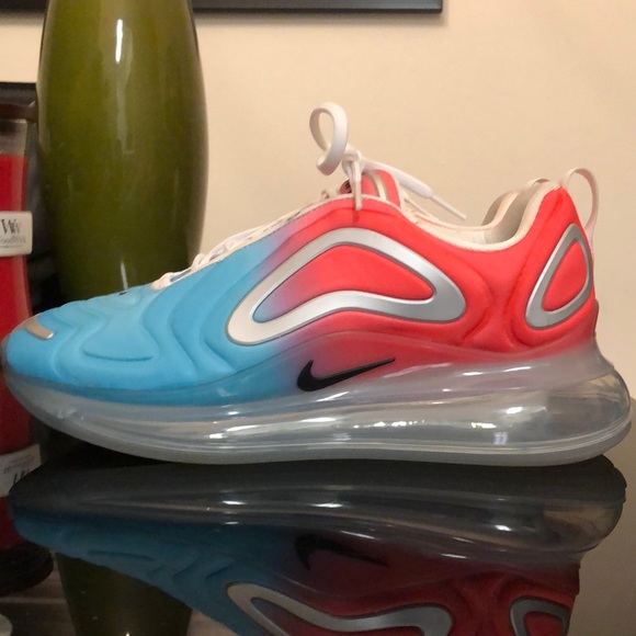 Nike Shoes - NIKE AIR MAX 720 PINK SEA BLUE RUNNING SNEAKERS WOMENS SIZE 10